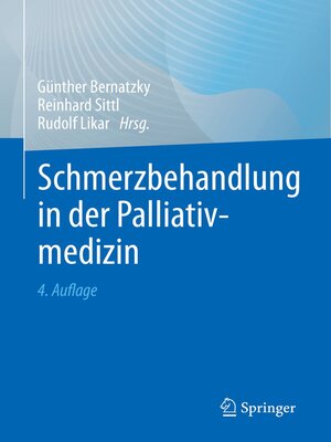 cover image of Schmerzbehandlung in der Palliativmedizin